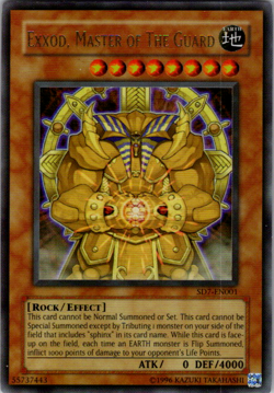 Exxod, Master of the Guard - Ultra Rare - SD7-EN001 - Unlimited - Image 1