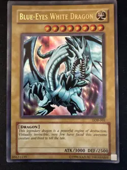 Blue-Eyes White Dragon LOB-001 The Legend of Blue Eyes White Dragon... - Image 1