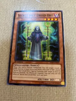 Yu-Gi-Oh! secret sect druid dru mint common 1st ed SHSP-EN009 - Image 1
