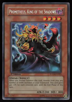 Prometheus, King of the Shadows FOTB-EN063 1st Edition Yu-Gi-Oh - Image 1