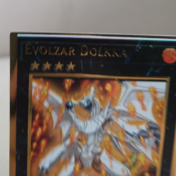 Yugioh MISPRINT Gold Rare White Line Shift Evolzar Dolkka MGED-EN029 1st Ed - Image 2