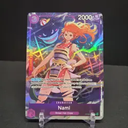 Nami OP09-070 UC Premium Card Collection Best Selection Vol.4 One Piece Gengar - Image 1