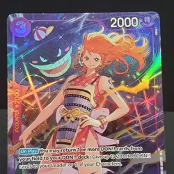 Nami OP09-070 UC Premium Card Collection Best Selection Vol.4 One Piece Gengar - Image 3