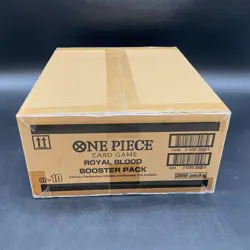 One Piece OP-10 Royal Blood English 12 Booster Box Case Factory Sealed - Image 1