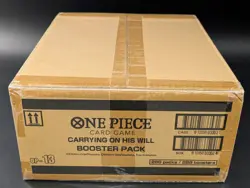 One Piece OP-13 Carrying On His Will English 12 Booster Box Case Factory Sealed - Image 3