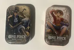 One Piece Mini Tins Vol. 2 Sealed (Set of 2) Factory Sealed & Ships Immediately! - Image 1