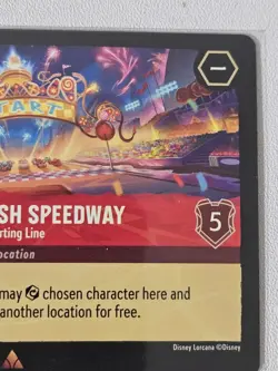 Disney Lorcana Shimmering Skies Sugar Rush Speedway Starting Line Non Foil - Image 3