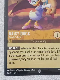 Lorcana - Daisy Duck - Donald's Date 16/204 Shimmering Skies Regular - Image 4