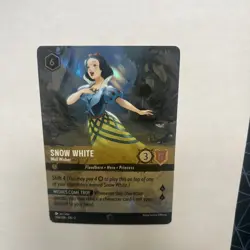 Snow White Well Wisher Enchanted 206/204 Rise of the Floodborn Disney Lorcana NM - Image 4