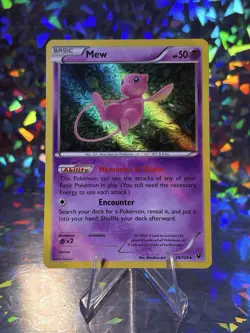 Mew - 29/124 - Holo Rare Fates Collide Set - Pokemon Card - NM HOLO BLEED - Image 3