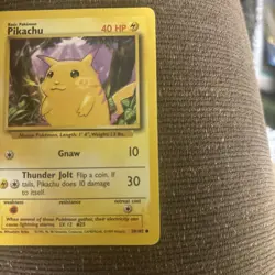 Pikachu - Base Set - 58/102 - Pokemon Card - Image 5