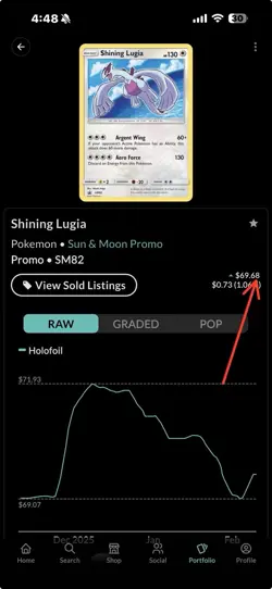 Pokemon TCG Shining Lugia SM82 Sun Moon Black Star Promo Card English NM - Image 3