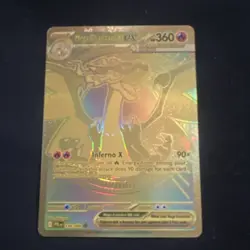 Mega Charizard X EX 360 HP Full Art Holo Mega Hyper Rare Pokemon Card 130/094 - Image 2