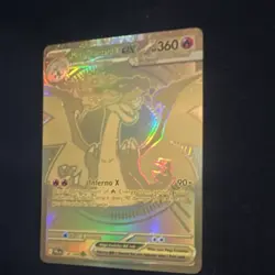 Mega Charizard X EX 360 HP Full Art Holo Mega Hyper Rare Pokemon Card 130/094 - Image 3