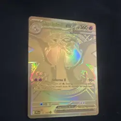 Mega Charizard X EX 360 HP Full Art Holo Mega Hyper Rare Pokemon Card 130/094 - Image 4