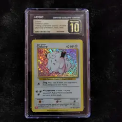 Pokemon Clefairy 013/034 Trading Card Game Classic Holo CGC Pristine 10 - Image 1