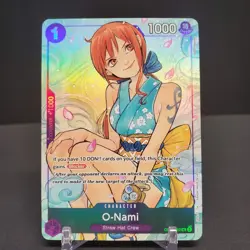 O-Nami (Illustration Box Vol.1) OP05-062 One Piece Promotion Cards Foil - Image 1