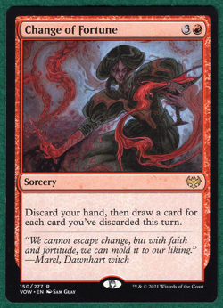 Change of Fortune - Innistrad: Crimson Vow #150 - Magic: The Gathering MTG Card - Image 1