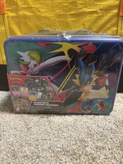 Pokemon 2025 Fall Mega Collector Chest Tin Box - 6 Packs & 3 Foil Cards - Image 1