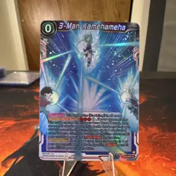 Bandai Dragon Ball Super Card Game 3-Man Kamehameha SR Foil BT29-028 Extra - Image 1