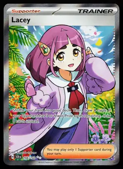 Lacey 166/142 Ultra Rare Stellar Crown Pokemon Card - Image 1