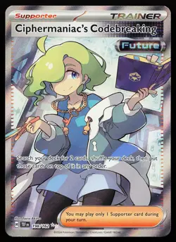 Ciphermaniac's Codebreaking 198/162 Ultra Rare Temporal Forces Pokemon Card - Image 1