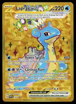 Lapras ex 164 Holo Scarlet & Violet Promo Pokemon Card - Image 1