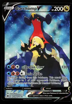 Garchomp V TG23/TG30 Ultra Rare Astral Radiance Pokemon Card - Image 1