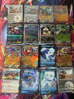Pokemon 16 Card Lot nm V Max Mega Amazing Ex HOLO Rare Hits Only F30 - Image 1