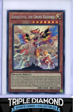 Bahalutiya, the Grand Radiance LIOV-EN023 Secret Rare Yu-Gi-Oh Card 1st Edit J46 - Image 1