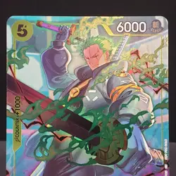 Roronoa Zoro (One Piece Day Dallas 2025) OP07-113 One Piece Promotion Cards Foil - Image 2