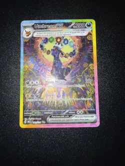 Pokemon Umbreon EX TCG Prismatic Evolutions Card 161/131 NM Condition - Image 1