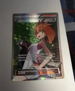 Pokemon TCG Brigette Holo Full Art Ultra Rare Card Breakthrough 161/162 NM - Image 1