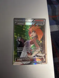 Pokemon TCG Brigette Holo Full Art Ultra Rare Card Breakthrough 161/162 NM - Image 4