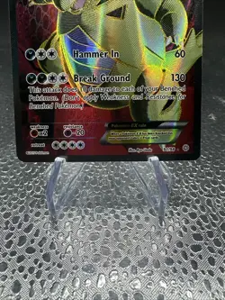 Pokemon TCG Tyranitar-EX Holo Full Art Ultra Rare Card Ancient Origins 91/98 - Image 4