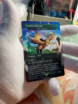 Paradise Chocobo - Birds of Paradise (Borderless) Commander: Final Fantasy Foil - Image 1