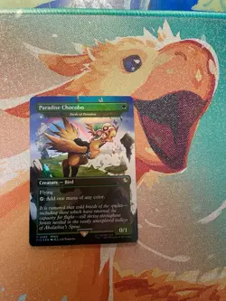 Paradise Chocobo - Birds of Paradise (Borderless) Commander: Final Fantasy Foil - Image 2