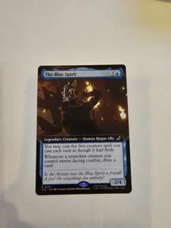 MTG The Blue Spirit (Extended Art) Normal NM Avatar: The Last Airbender: Eternal - Image 1