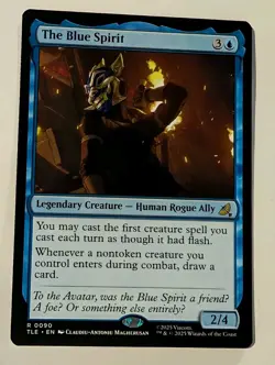 The Blue Spirit Avatar: The Last Airbender: Eternal-Legal - MTG RARE - Image 1
