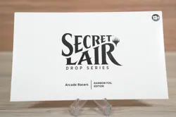 IN HAND MTG Secret Lair Arcade Racers Foil Edition - Image 1