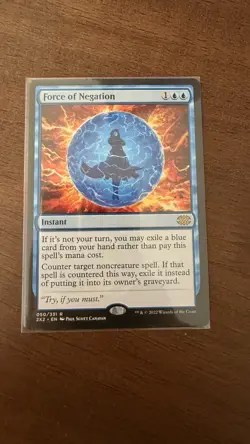 Force of Negation Double Masters 2022 Regular - Image 1