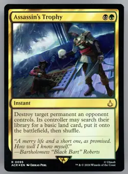 Assassin's Trophy Universes Beyond: Assassin's Creed Foil - Image 1