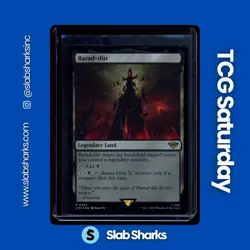 2023 MAGIC THE GATHERING LORD OF RINGS TALES MIDDLE-EARTH BARAD-DUR FOIL - Image 1