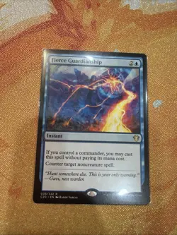 Magic: The Gathering Fierce Guardianship Commander 2020 Rare #35 LP - Image 1
