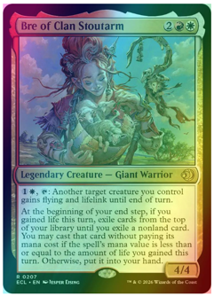Bre of Clan Stoutarm - Foil Lorwyn Eclipsed MTG - Image 1