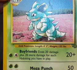 Nidoqueen 23/64 Jungle Regular Rare Pokemon TCG MP - Image 4