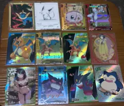 Pokemon Mixed Lot Non Tcg Mengka Eif Chinese id & more (40+ cards) See Pics - Image 2