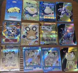 Pokemon Mixed Lot Non Tcg Mengka Eif Chinese id & more (40+ cards) See Pics - Image 3