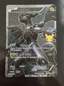 Zekrom 114/114 Pokemon TCG Celebrations 25th Classic Collection 2021 Mint NM - Image 1