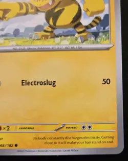 Electabuzz 068/182 Common Scarlet & Violet: Destined Rivals Pokemon TCG - Image 5